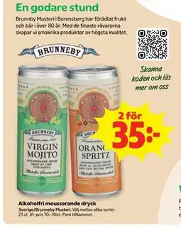 Stora Coop Alkoholfri mousserande dryck erbjuda