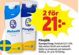 Stora Coop Filmjölk erbjuda