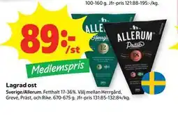 Stora Coop Lagrad ost, Medlemspris erbjuda