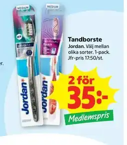 Stora Coop Tandborste, Medlemspris erbjuda