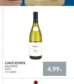 Nielsen Discount CANTI ESTATE, EUR 4.99 erbjuda