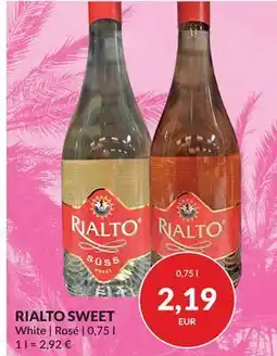 Nielsen Discount RIALTO SWEET, EUR 2.19 erbjuda