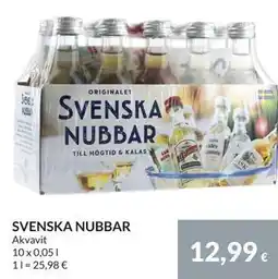Nielsen Discount SVENSKA NUBBAR, EUR 12.99 erbjuda