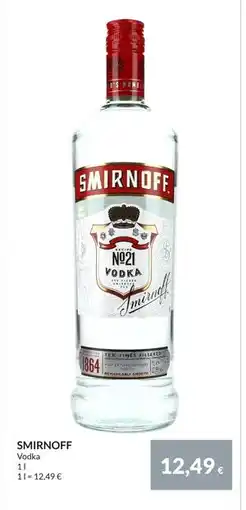 Nielsen Discount SMIRNOFF, EUR 12.49 erbjuda