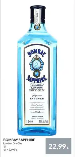 Nielsen Discount BOMBAY SAPPHIRE, EUR 22.99 erbjuda