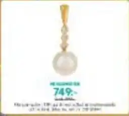 Albrekts Guld Pearl pendant erbjuda