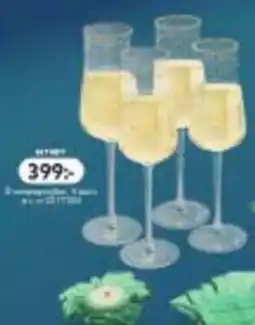 Albrekts Guld Champagneglas erbjuda