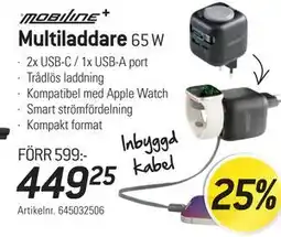 thansen Multiladdare erbjuda