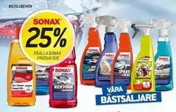 thansen 25% PÅ ALLA SONAX-PRODUKTER erbjuda