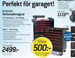 thansen BYRON'S Verkstadsvagnar erbjuda