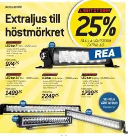 thansen 25% PÅ ALLA LIGHTSTORM EXTRALJUS erbjuda