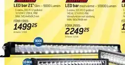 thansen LED bar 21 erbjuda