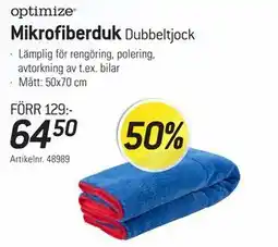 thansen optimize Mikrofiberduk Dubbeltjock erbjuda