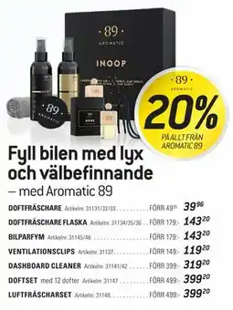 thansen DOFTFRÄSCHARE erbjuda