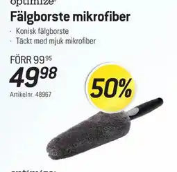 thansen optimize Fälgborste mikrofiber erbjuda