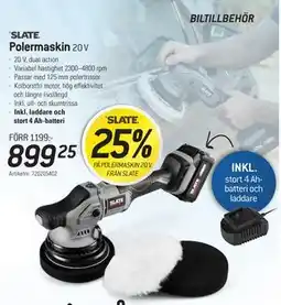 thansen SLATE Polermaskin erbjuda