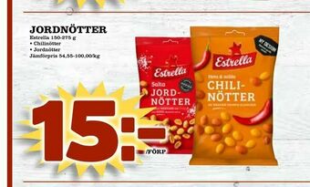 Nelins Jordnötter erbjuda