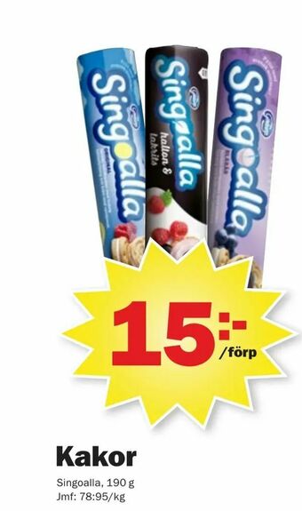 Pekås Kakor erbjuda