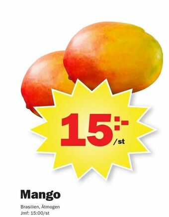 Pekås Mango erbjuda