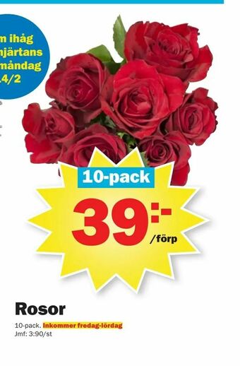 Pekås Rosor erbjuda