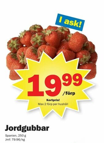 Pekås Jordgubbar erbjuda