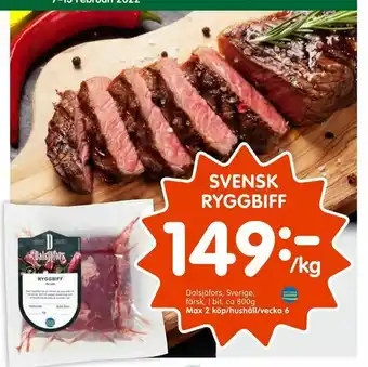 Svensk ryggbiff