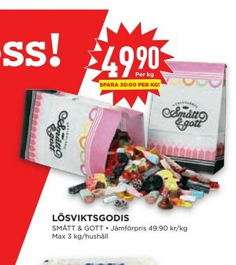 Willys Hemma Lösviktsgodis erbjuda