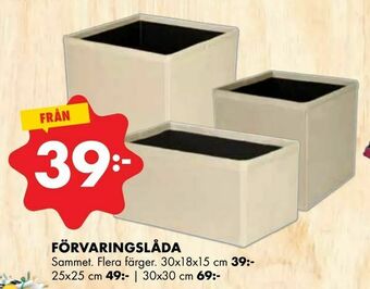 ÖoB Förvaringslåda erbjuda