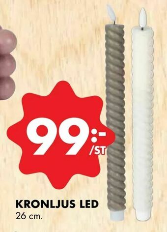 ÖoB Kronljus led erbjuda