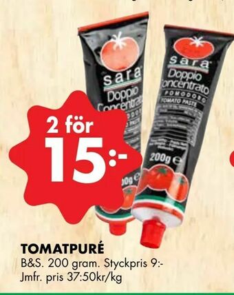ÖoB Tomatpuré erbjuda