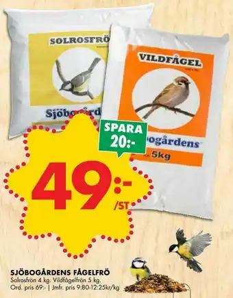 Sjöbogårdens fågelfrö