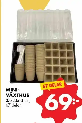 ÖoB Mini- växthus erbjuda