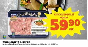 Coop Konsum Strimlad kycklingfilé erbjuda