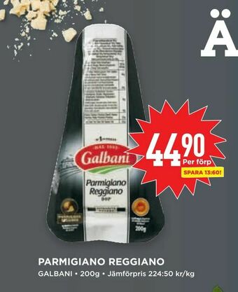 Willys Parmigiano reggiano erbjuda