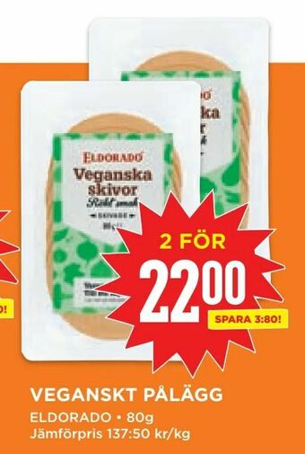Willys Veganskt pålägg erbjuda