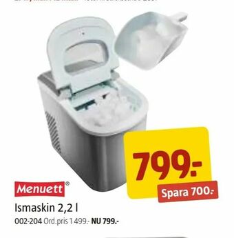 Jula Ismaskin erbjuda