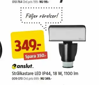Jula Strålkastare LED IP44,18 W, 1100 lm erbjuda