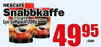 Matdax Snabbkaffe erbjuda