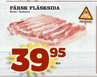 Matdax Färsk fläsksida erbjuda