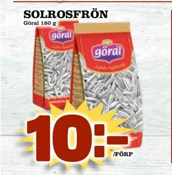 Matvärlden Tensta Solrosfrön erbjuda