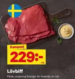 City Gross Lövbiff erbjuda