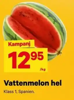 City Gross Vattenmelon hel erbjuda