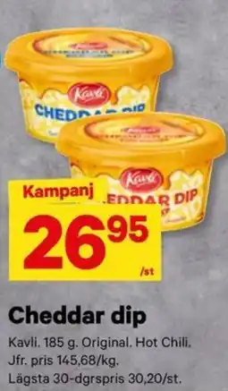 City Gross Kavli cheddar dip erbjuda