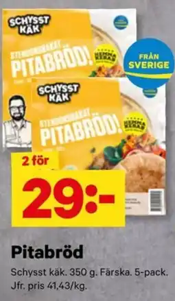 City Gross Schysst käk pitabröd erbjuda