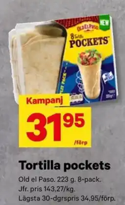 City Gross Old el Paso tortilla pockets erbjuda