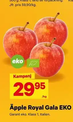 City Gross Apple Royal Gala EKO erbjuda