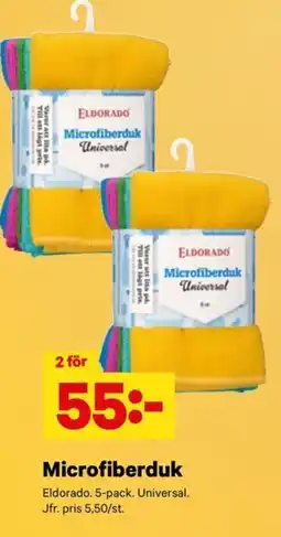City Gross Eldorado microfiberduk erbjuda