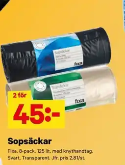 City Gross Fixa sopsäckar erbjuda