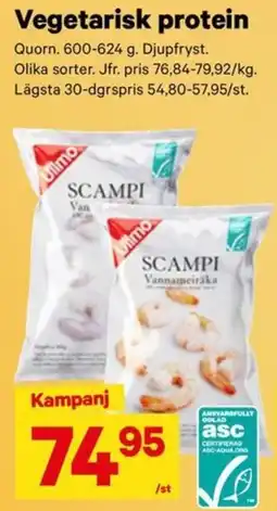 City Gross Ultimo scampi erbjuda