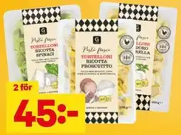 City Gross G Pasta fresca tortelloni erbjuda